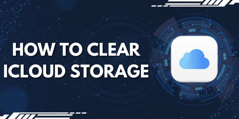 How to Clear iCloud Storage