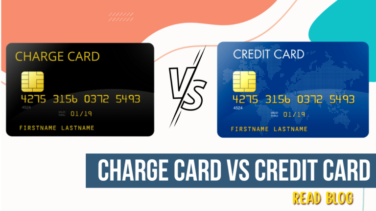What is the difference between a charge card and a credit card?