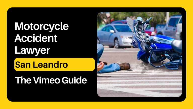 Motorcycle Accident Lawyer San Leandro: The Vimeo Guide
